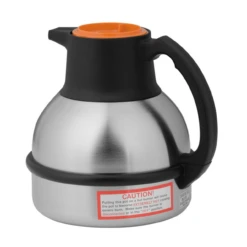 BUNN® Bunn 1.9 Liter Orange/Steel Thermal Coffee Carafe