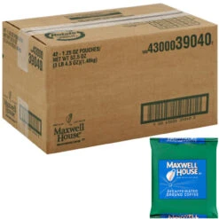 Maxwell House Decaf Coffee 1.25 Oz 42 Packets