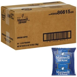 Maxwell House Regular Coffee Portion Packs 1.5 Oz 42 Pack