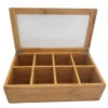 High-Quality Natural Bamboo 8 Selection Tea Box