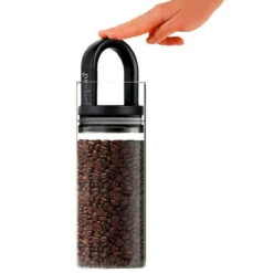 Evak 1/2 Lb Medium Freshness Glass Storage Coffee Container