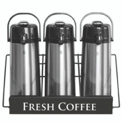 Newco Steel Wire Thermal 3 Airpot Display Rack