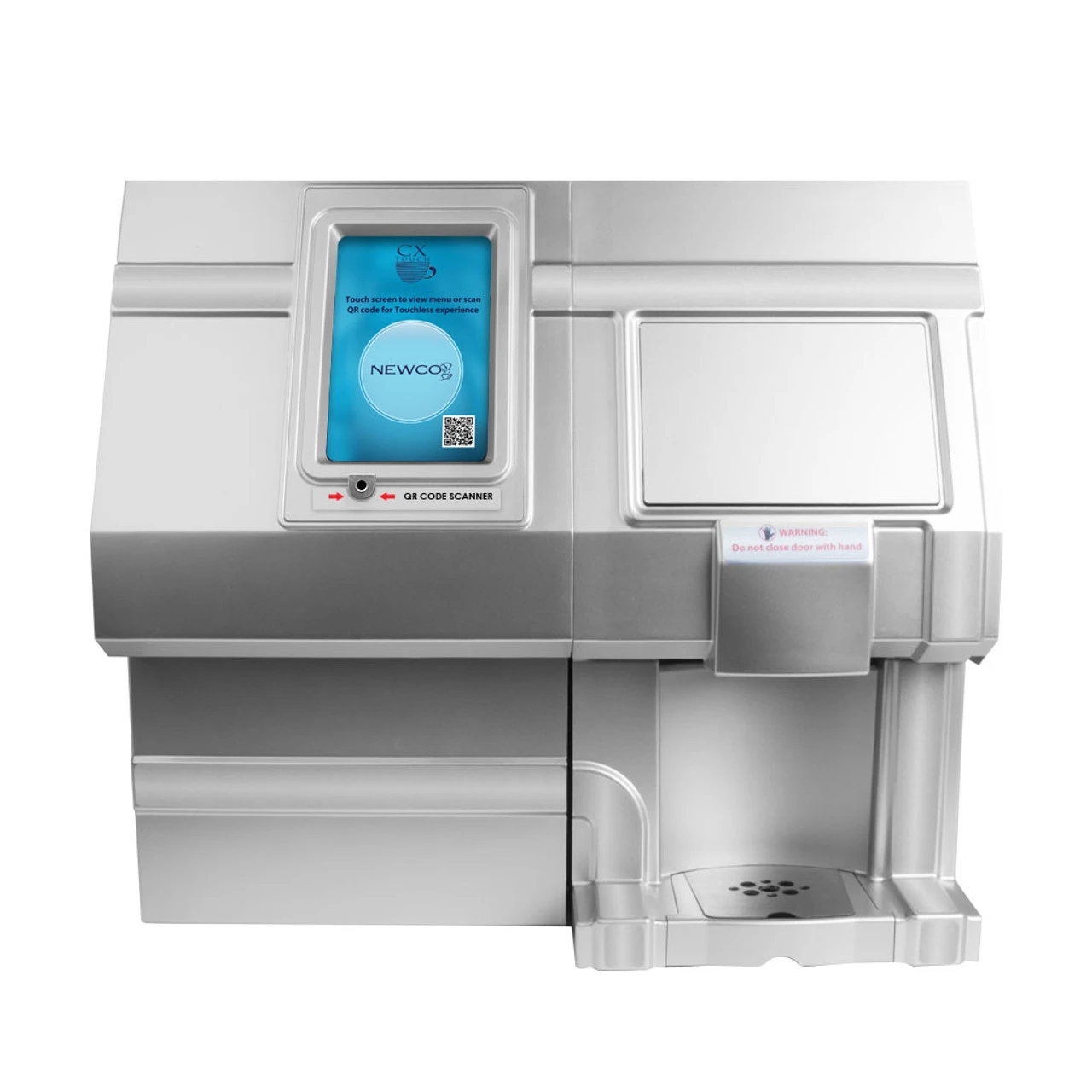 Newco CX Touch Automatic Pod Brewer With QR Technology 1 Newco CX Touch Automatic Pod Brewer With QR Technology