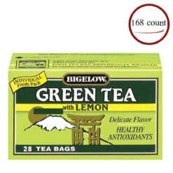 Bigelow Green Tea With Lemon 6 Boxes/ 28Ct.