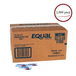 Equal Zero-Calorie Sweetener 2000/1-Gram Packets